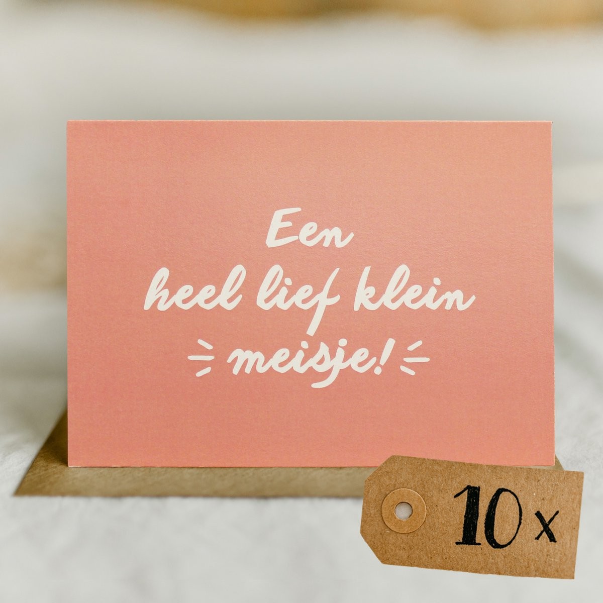 10x "Een heel lief klein meisje!"