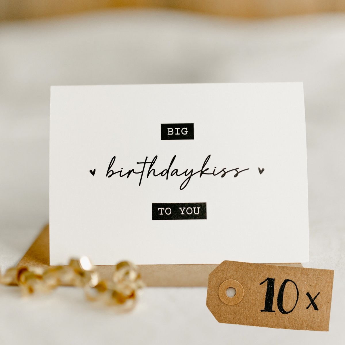 10x "Big Birthday Kiss To You"