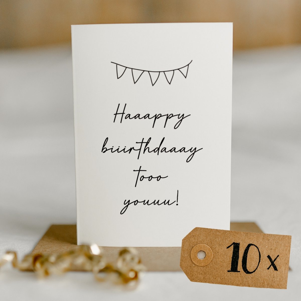 10x "Happy Birthday To You!"