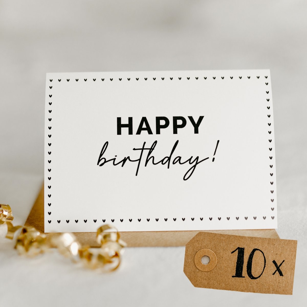 10x "Happy Birthday!"