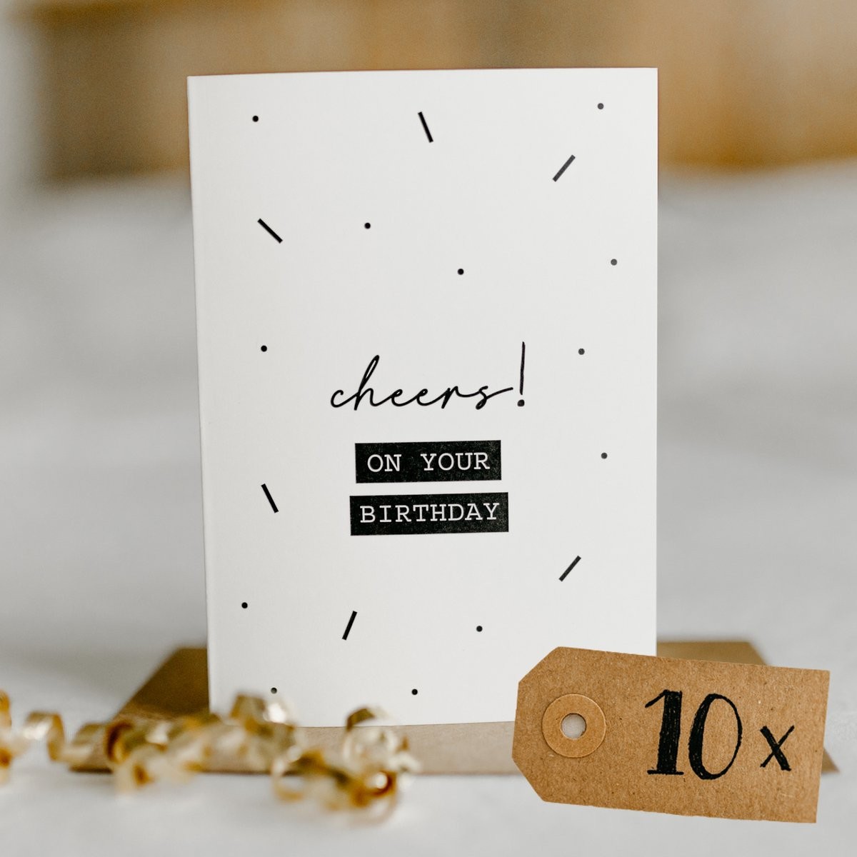 10x Cheers! On Your Birthday