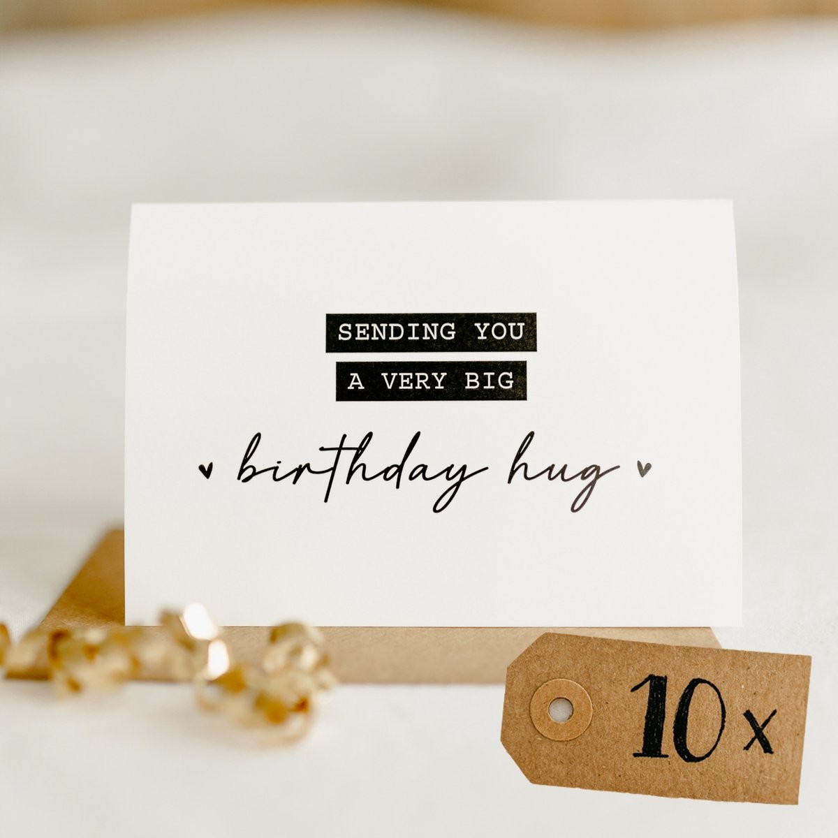 10x Sending You A Very Big Birthday Hug
