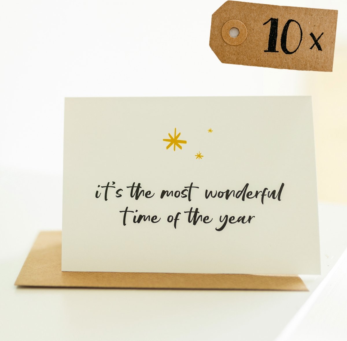10x "It's the most wonderful time of the year"