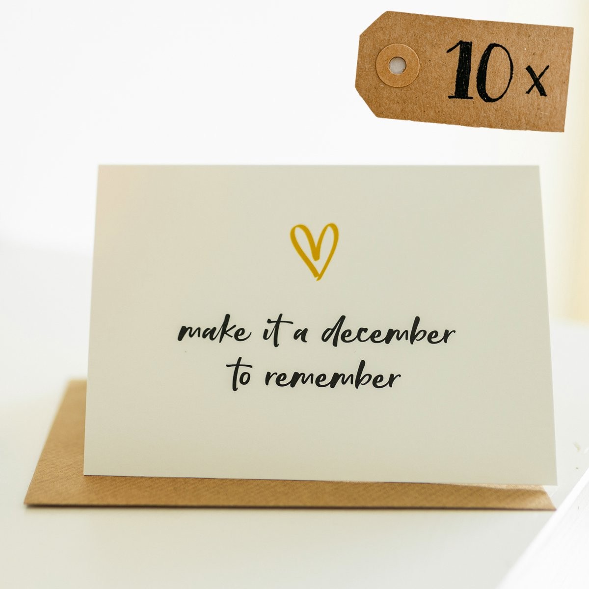10x "Make it a December to remember"