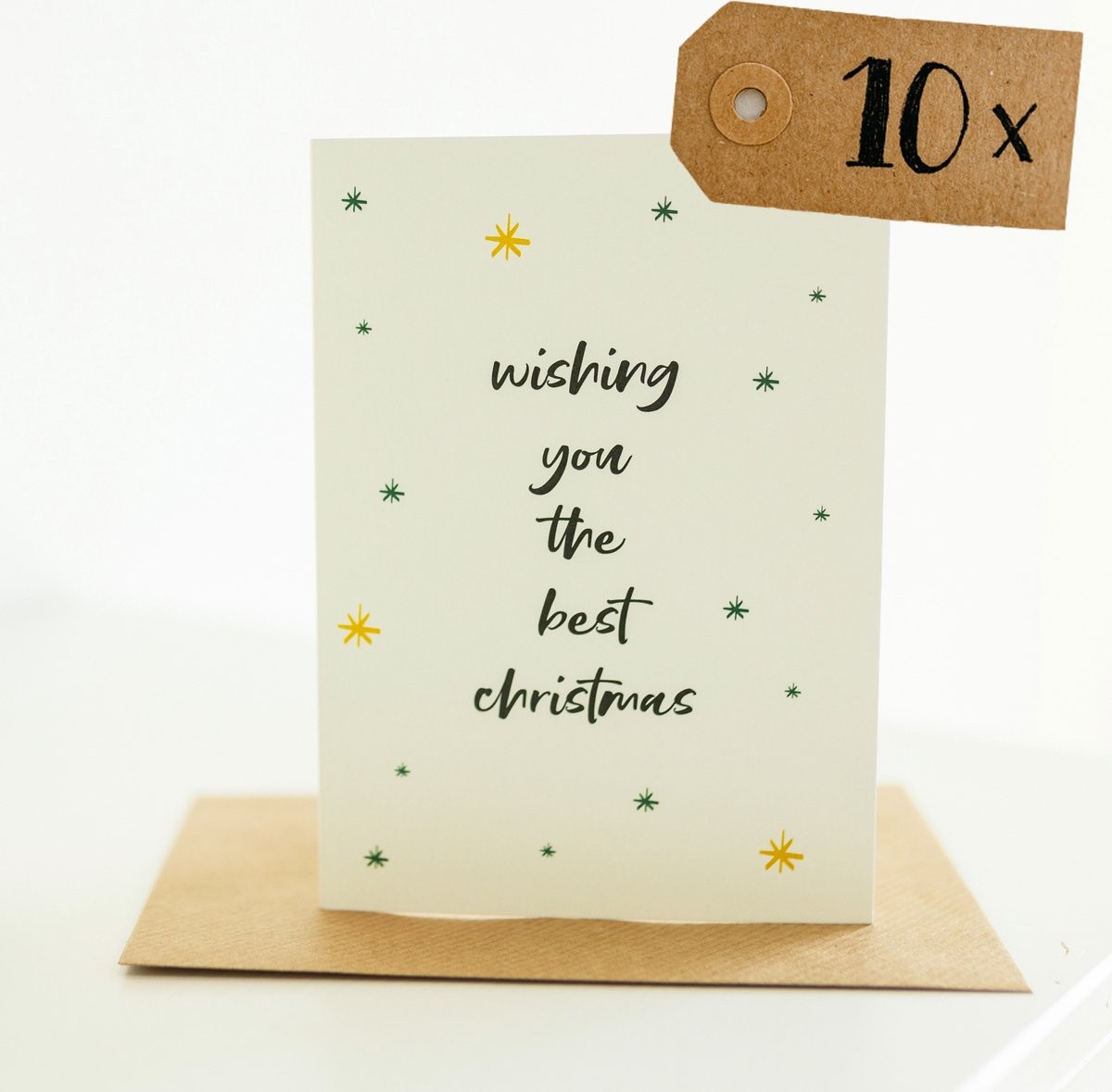 10x Wishing you the best Christmas