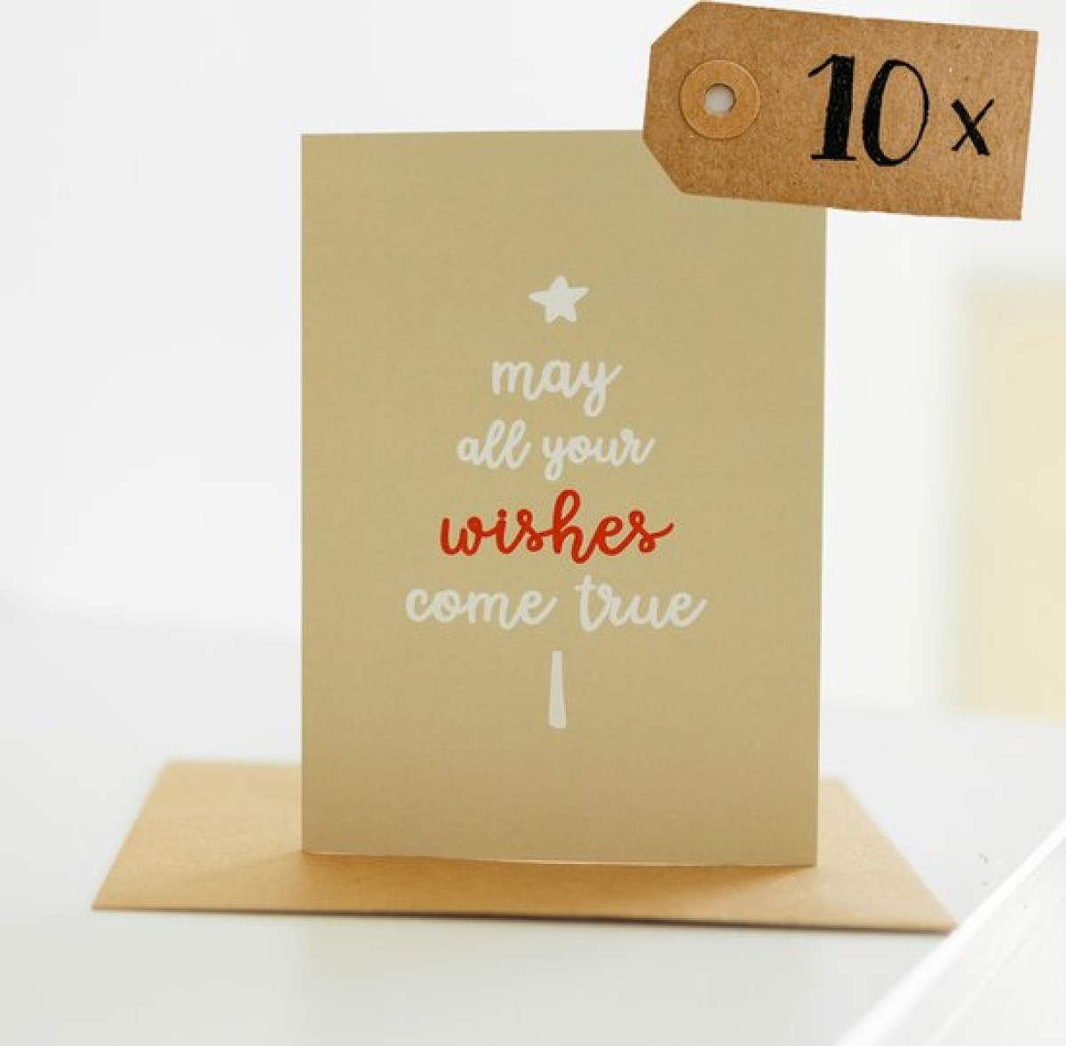 10x "May all your wishes come true"