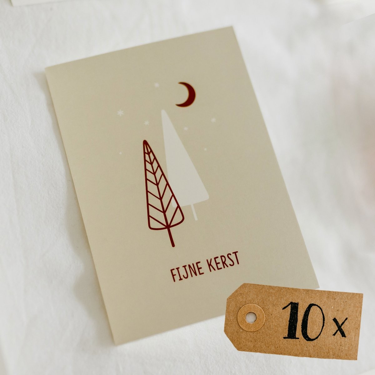 10x "Fijne kerst"
