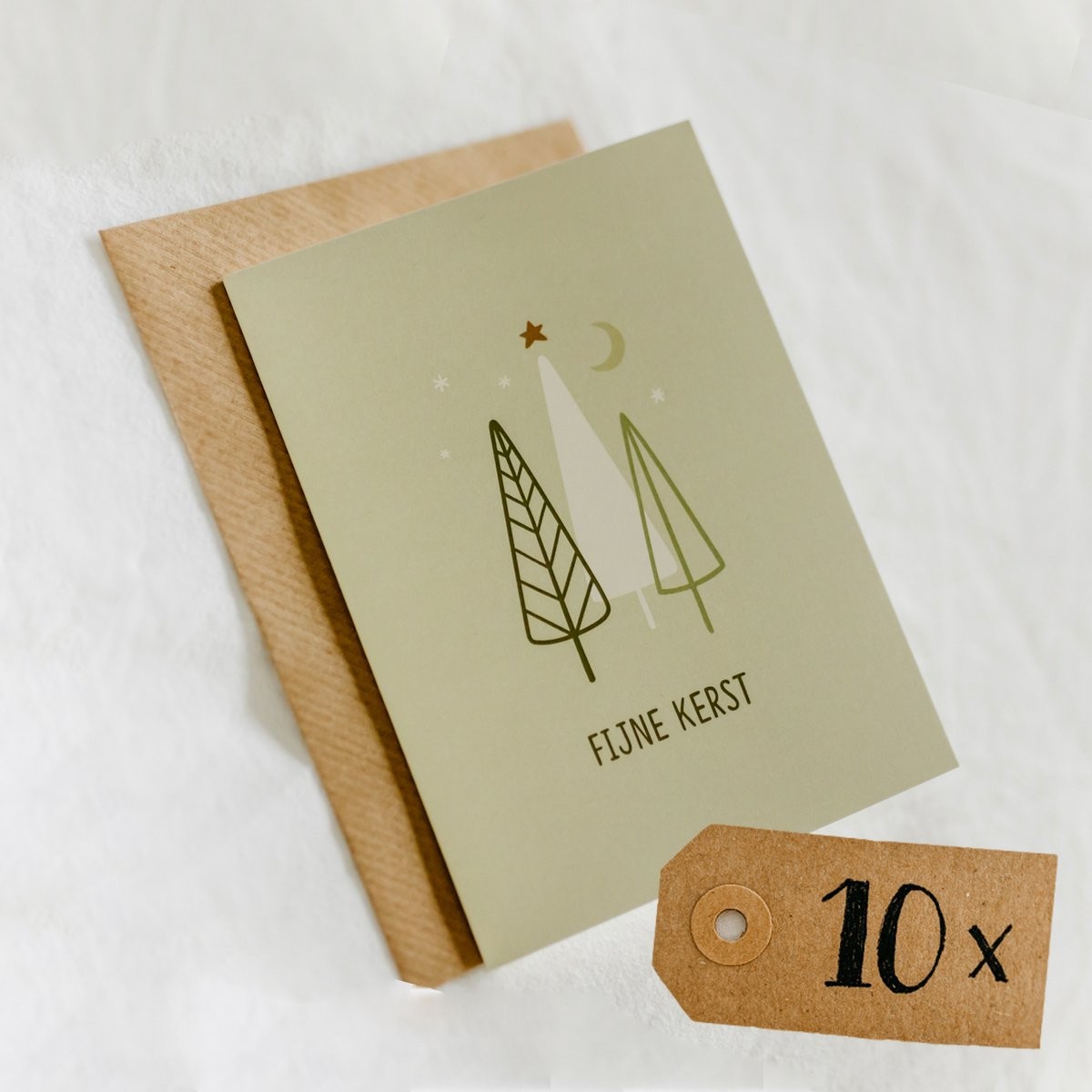 10x "Fijne kerst"