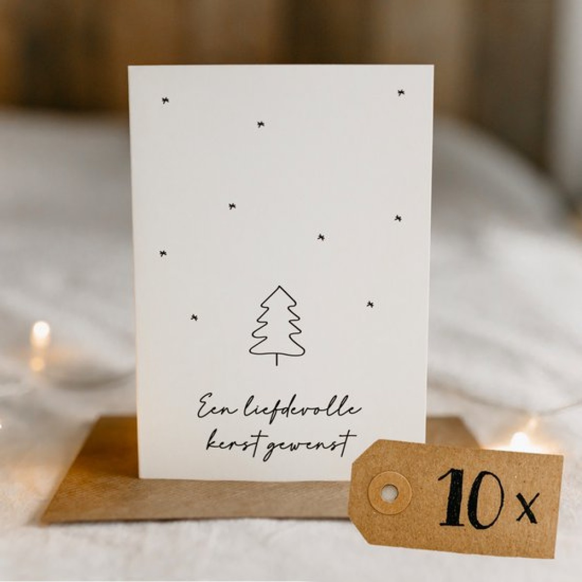 10x "Een liefdevolle kerst gewenst"