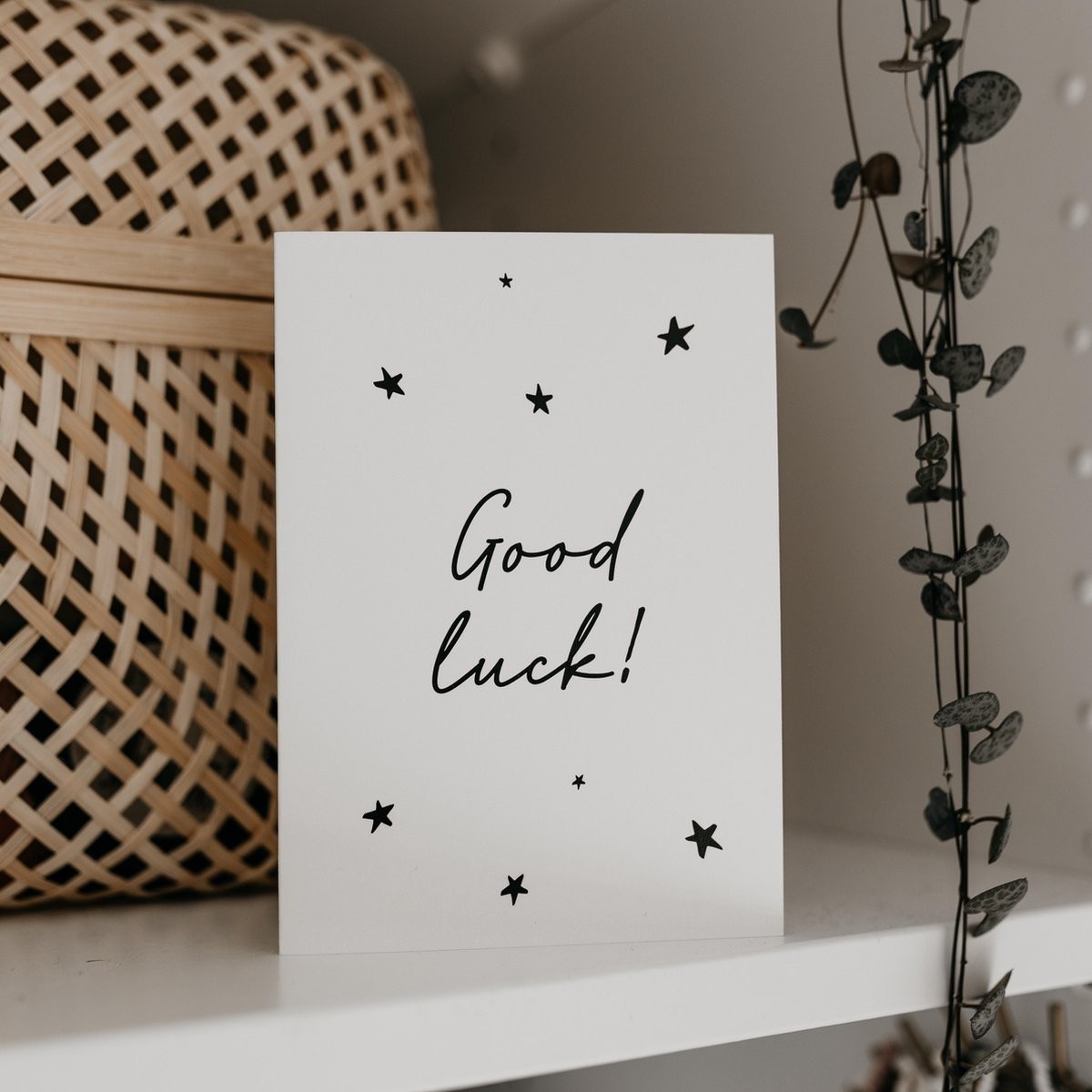 Good luck