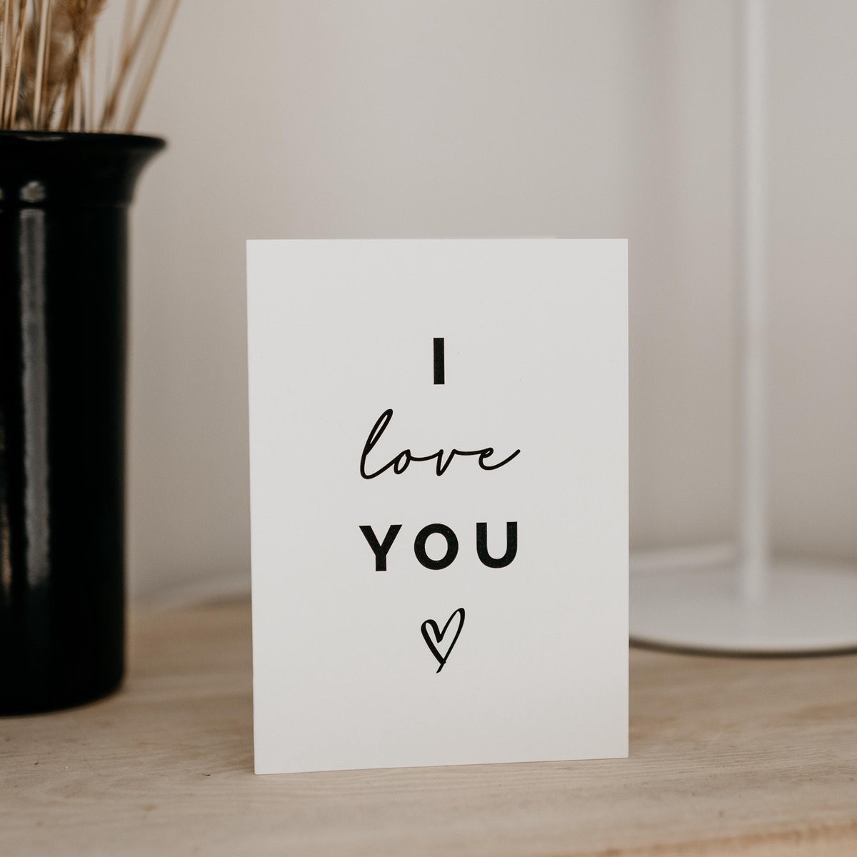 I love you