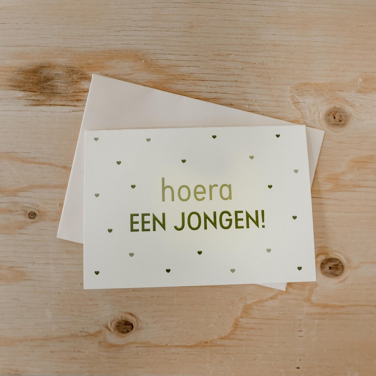 Hoera een jongen!
