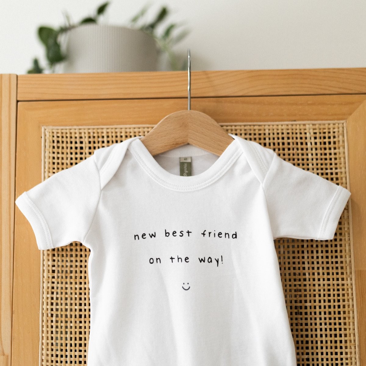 Baby rompertje - new best friend on the way