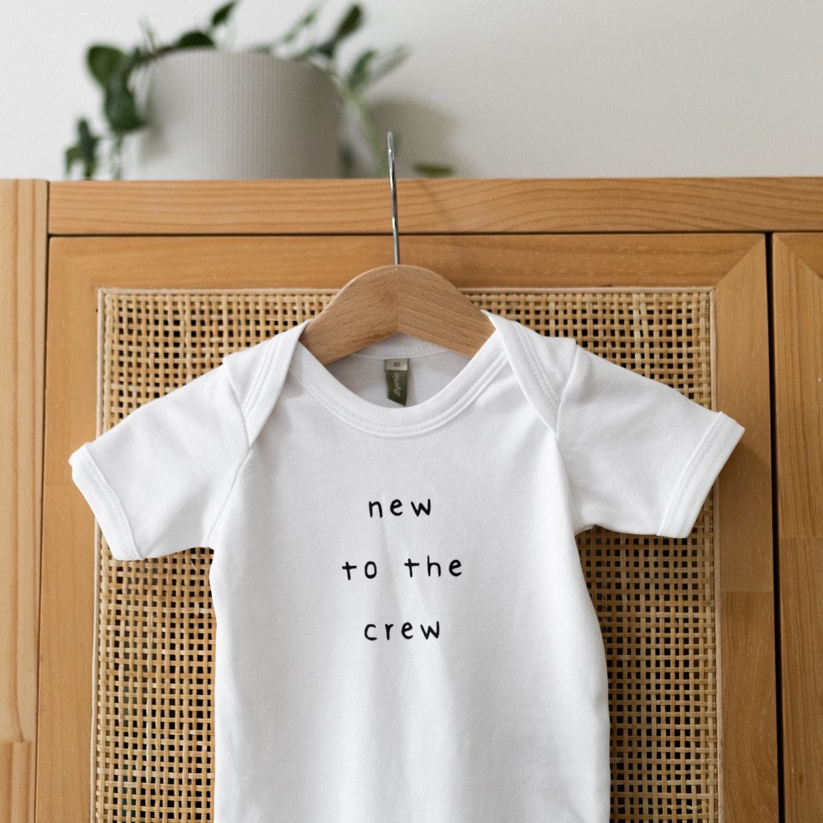 Baby rompertje - New to the crew